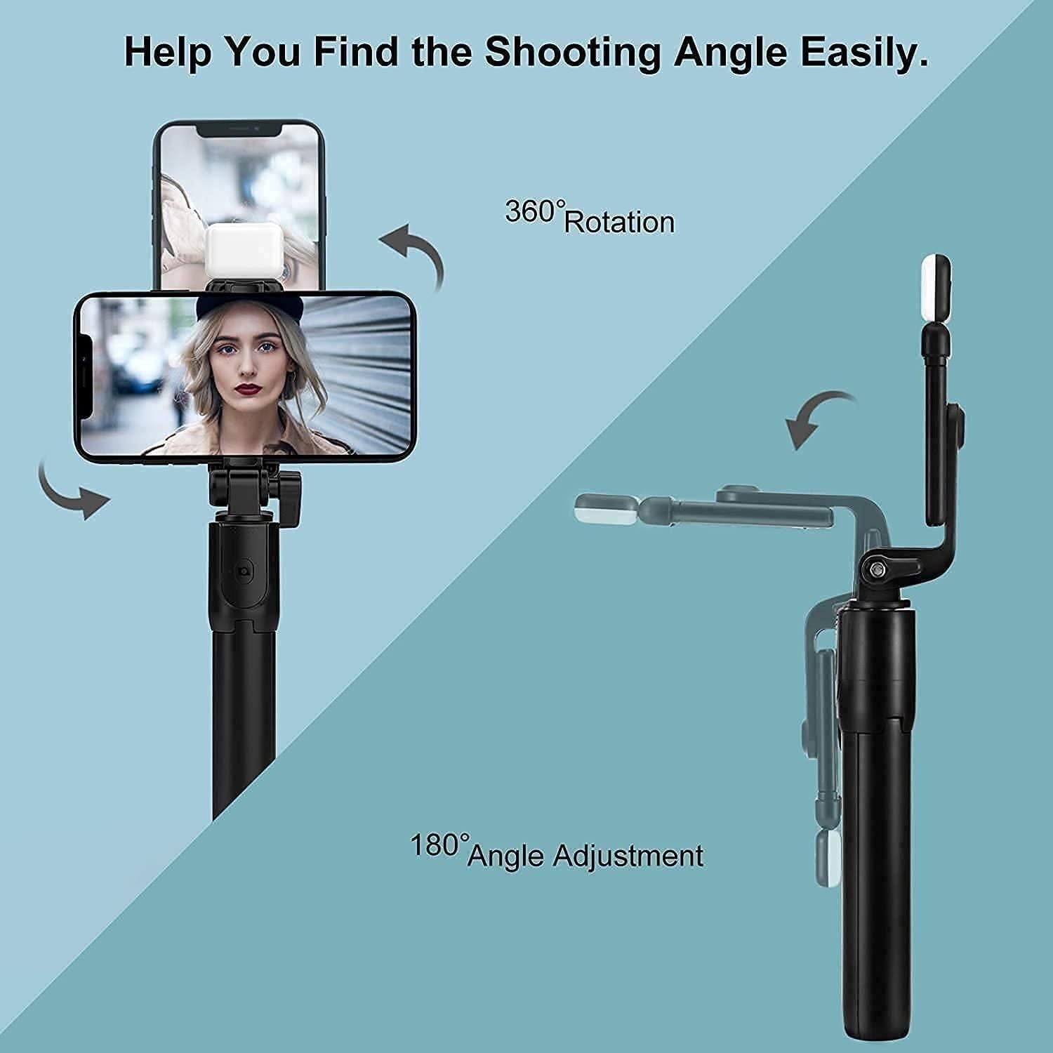 Tripod with wireless remote